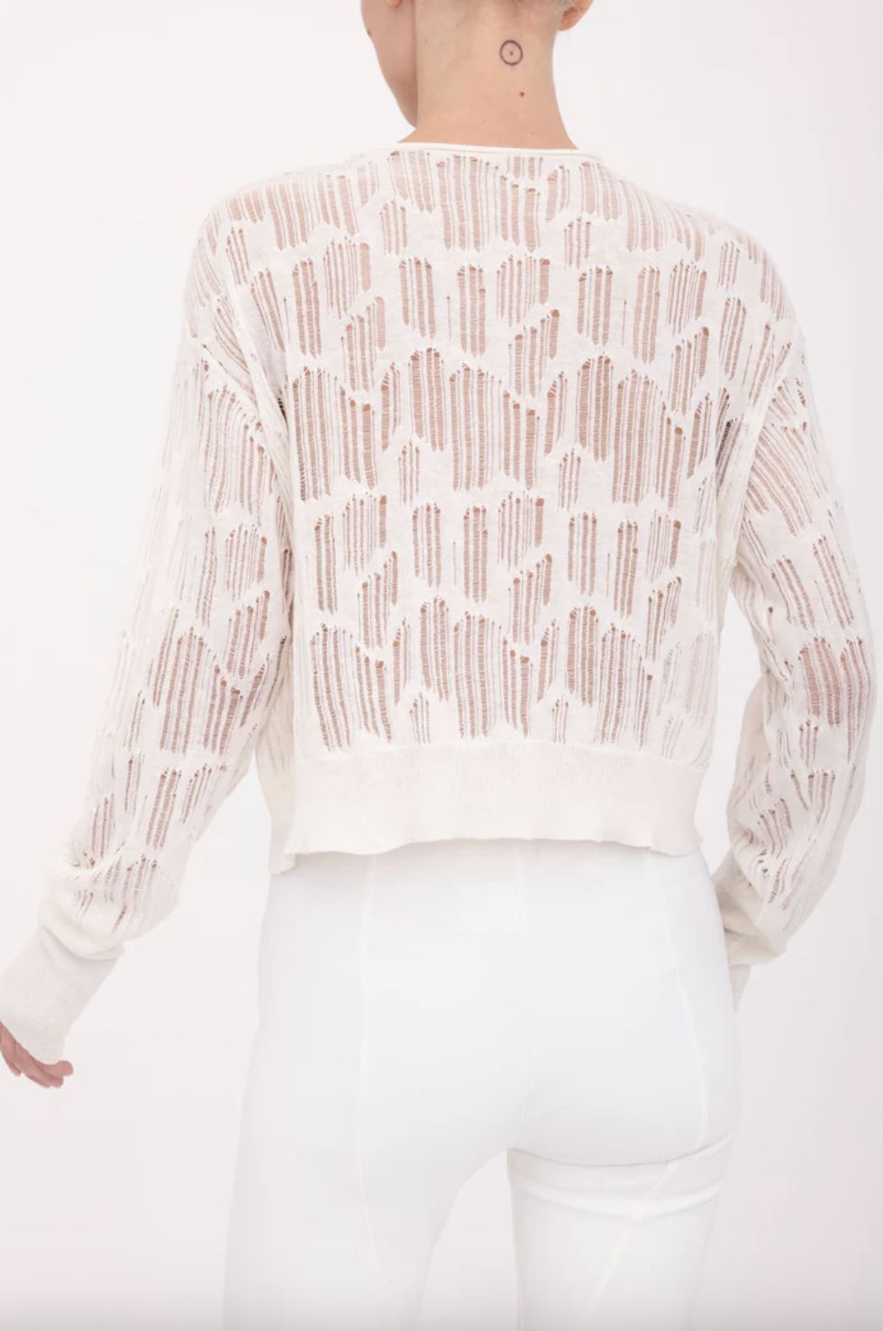 Elaine Kim Bonsai Zip Cardigan