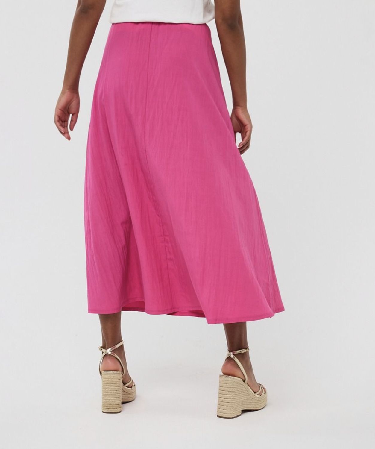 Esqualo Wide Maxi Skirt