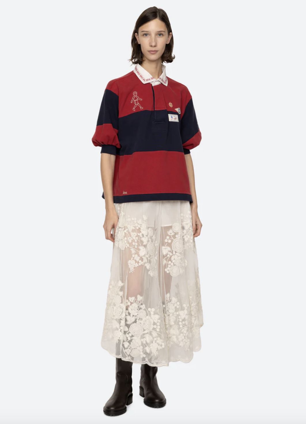 Sea-NY Carolyn Rugby Shirt