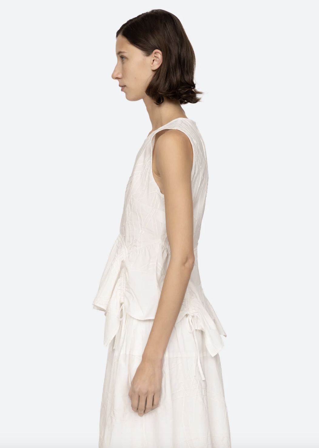 Sea-NY Camden Cotton Poplin Tank