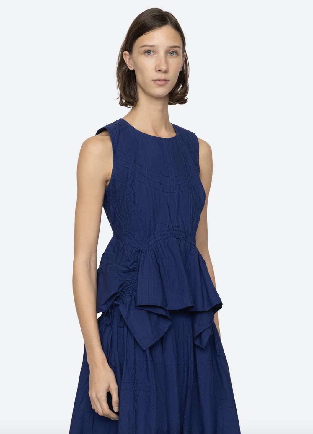 Sea-NY Camden Cotton Poplin Tank