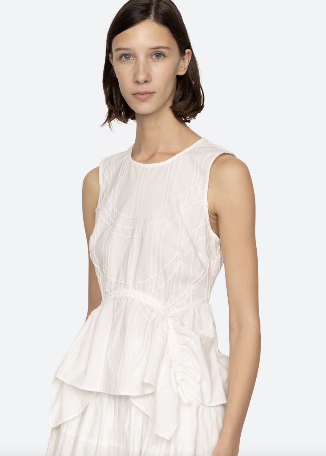 Sea-NY Camden Cotton Poplin Tank