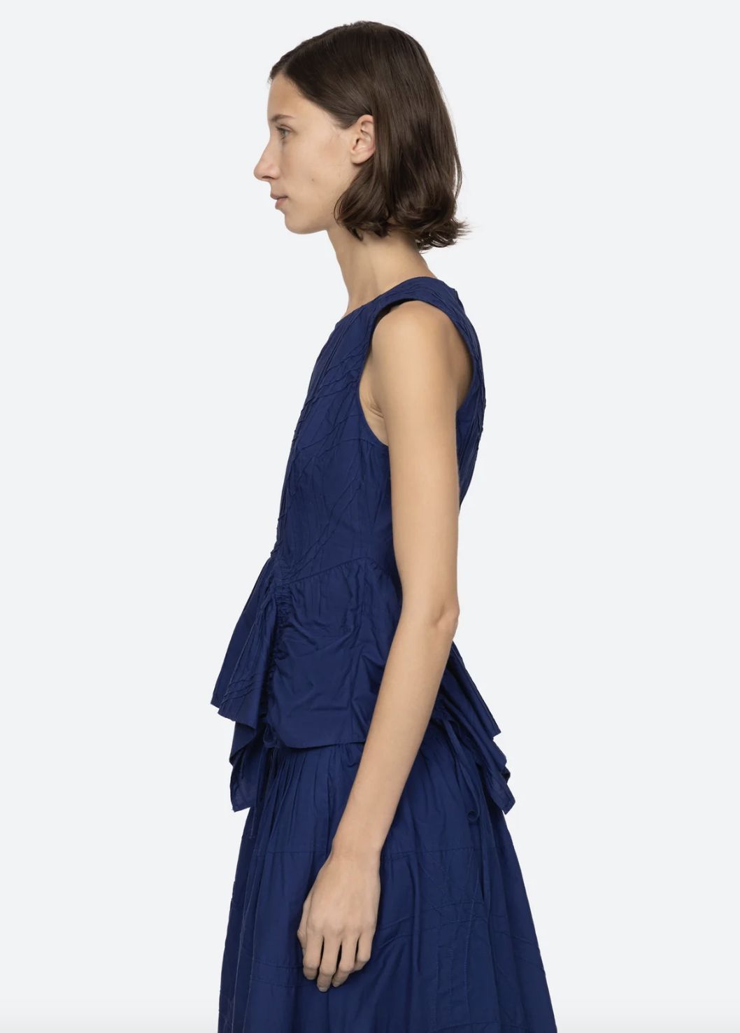Sea-NY Camden Cotton Poplin Tank