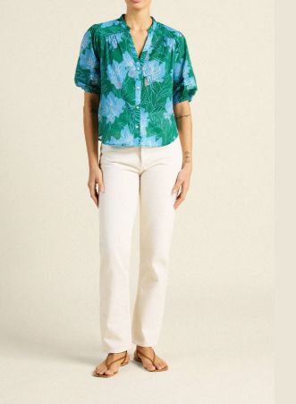 Trovata Loren Blouse Blue Orchid