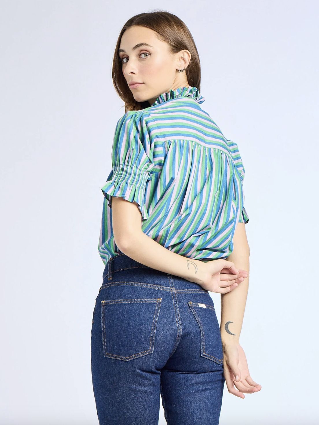 Mille Marnie Printemps Stripe Blouse