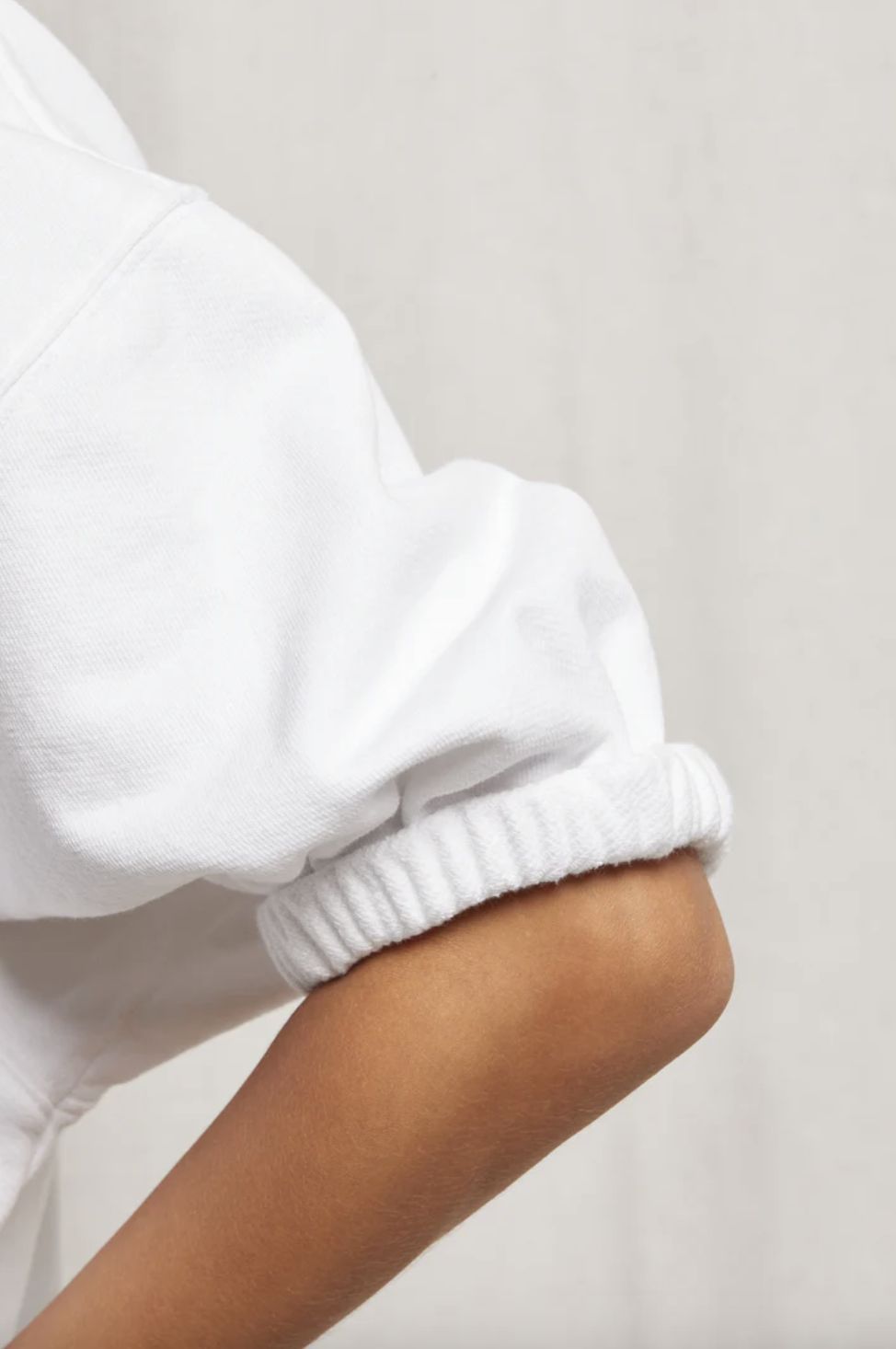 Perfect White Tee Rebecca Puff Sleeve Sweatshirt