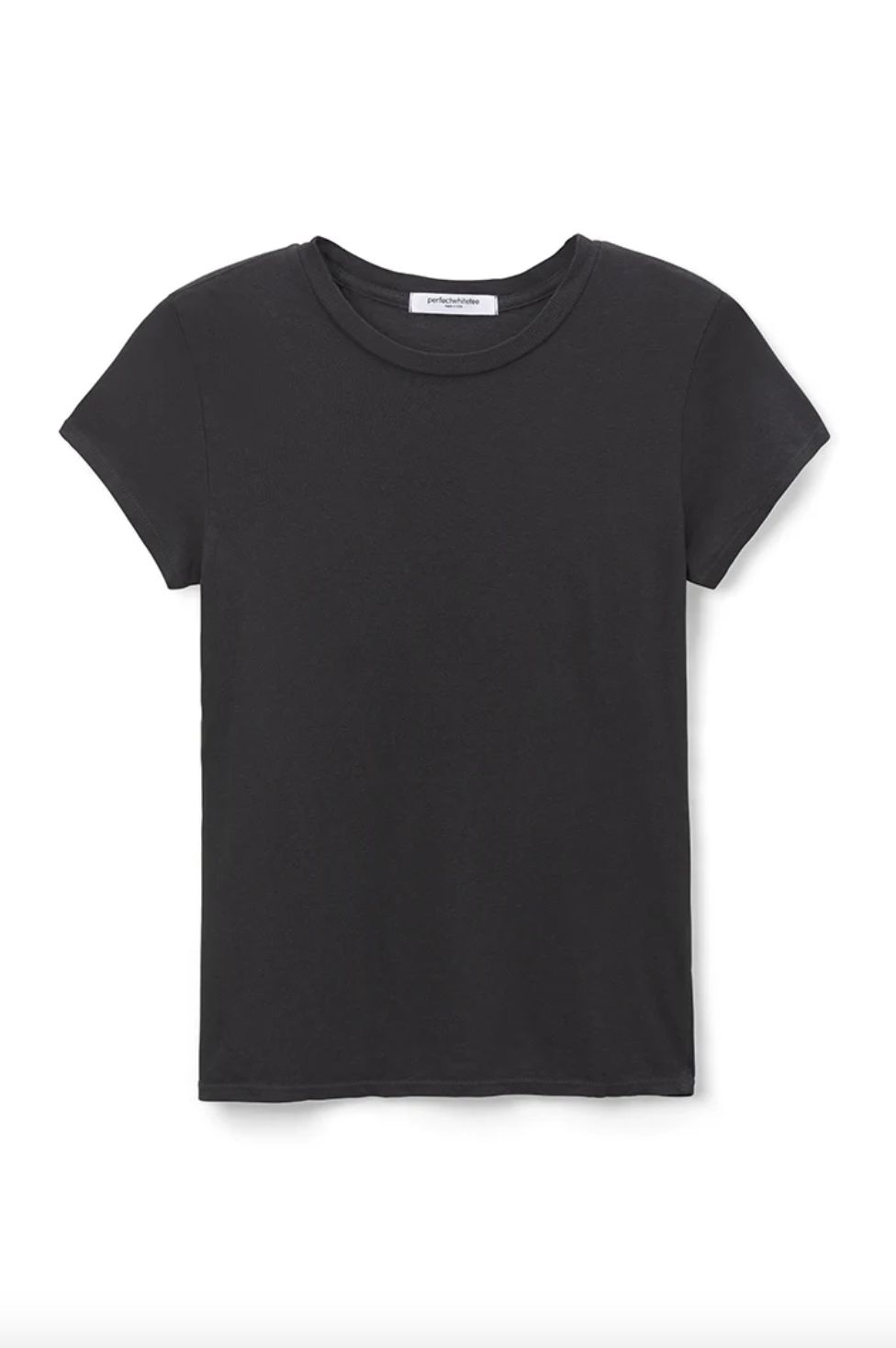 Perfect White Tee April Recycled Cotton Baby Tee