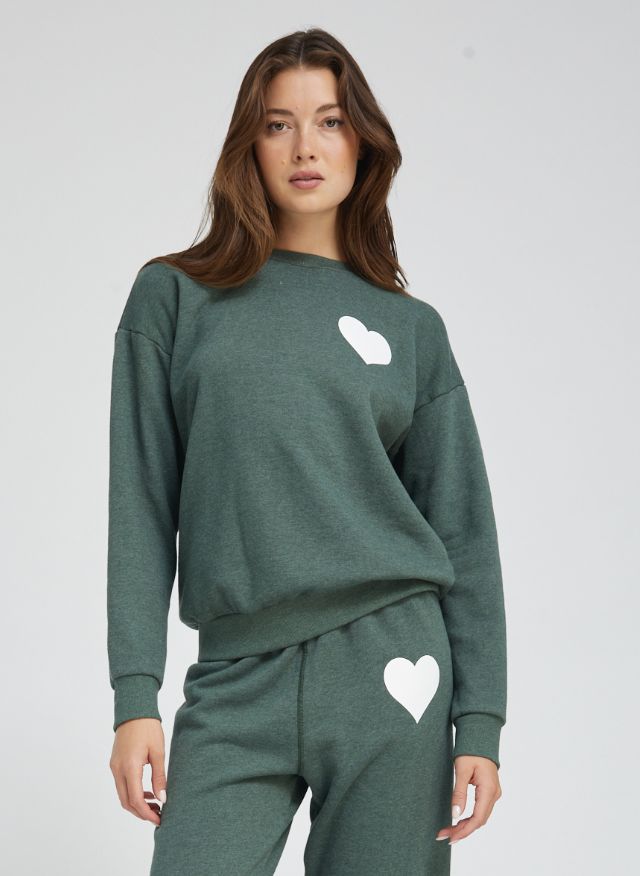 SPRWMN Heart Logo Sweatshirt