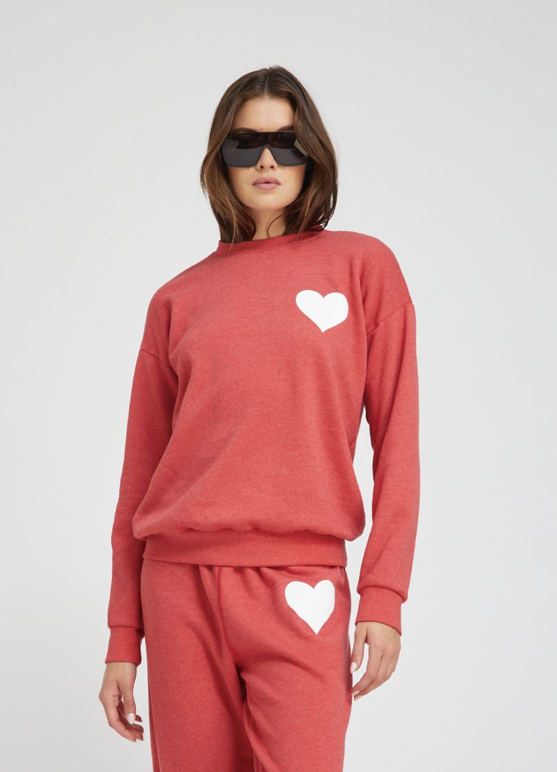 SPRWMN Heart Logo Sweatshirt