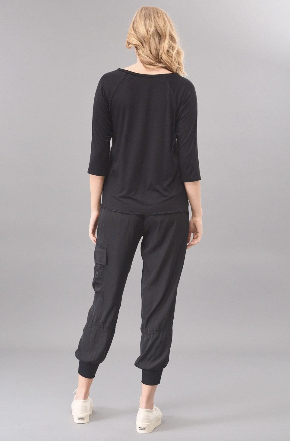 Lola &amp; Sophie D Satin Jogger