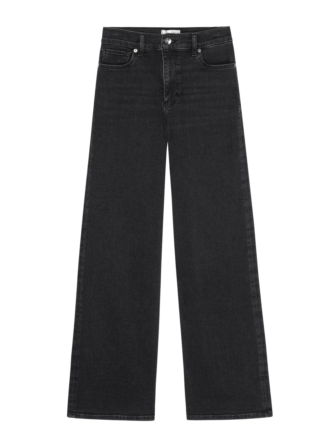 Frame Le Slim Palazzo in Destroyer Wash
