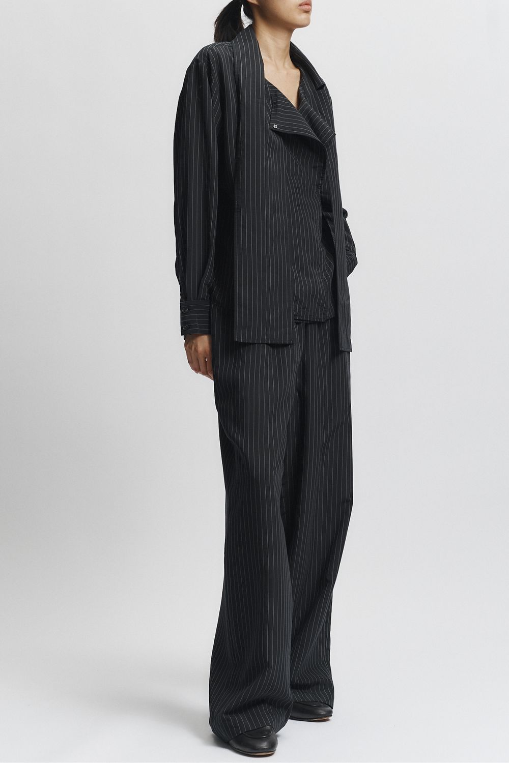 Saint Art Houston Pinstripe Trousers