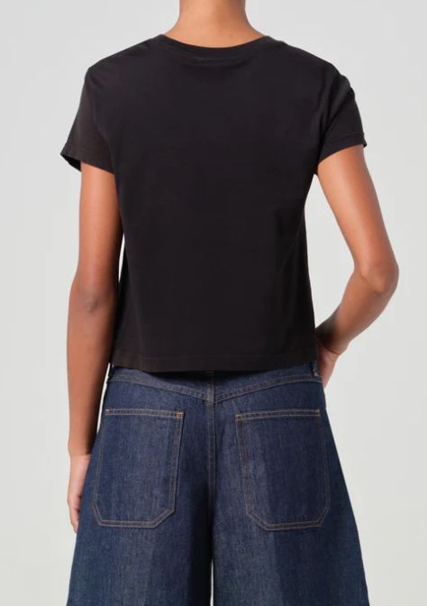AGolde Adine Shrunken Tee