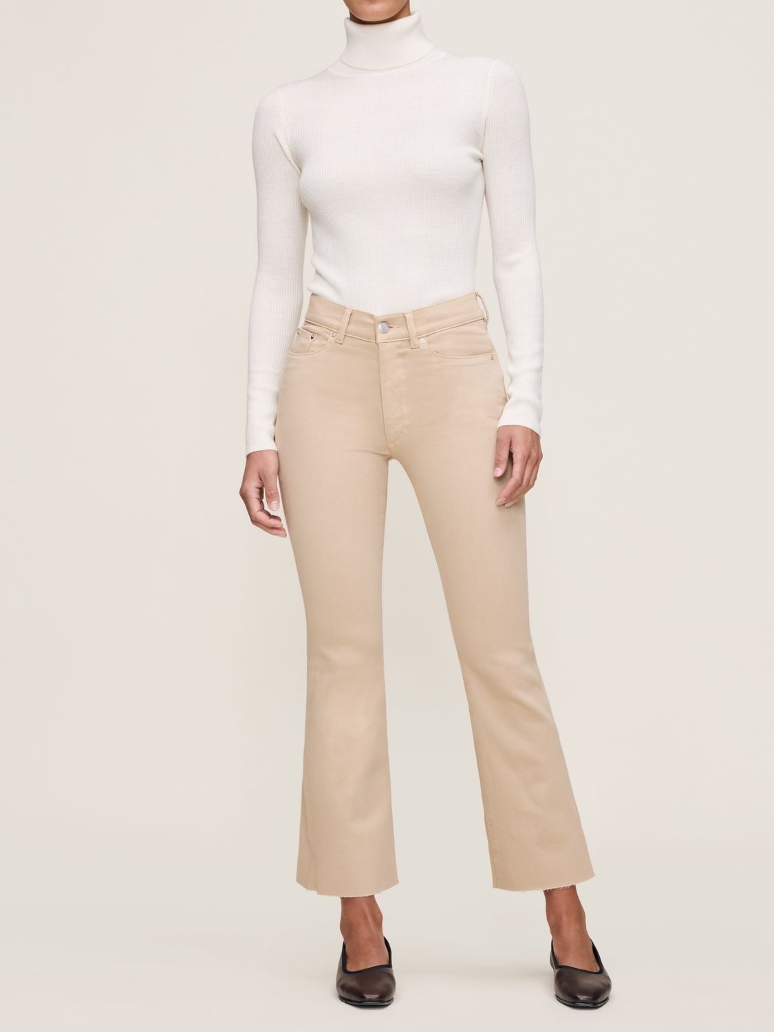 DL1961 Bridget Boot Crop in Almond