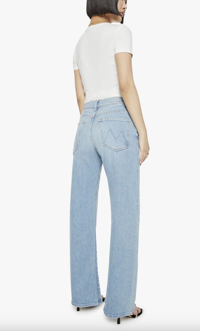 The Mother Lil&#39; Lasso Sneak Jean in Ivy League Cowboy