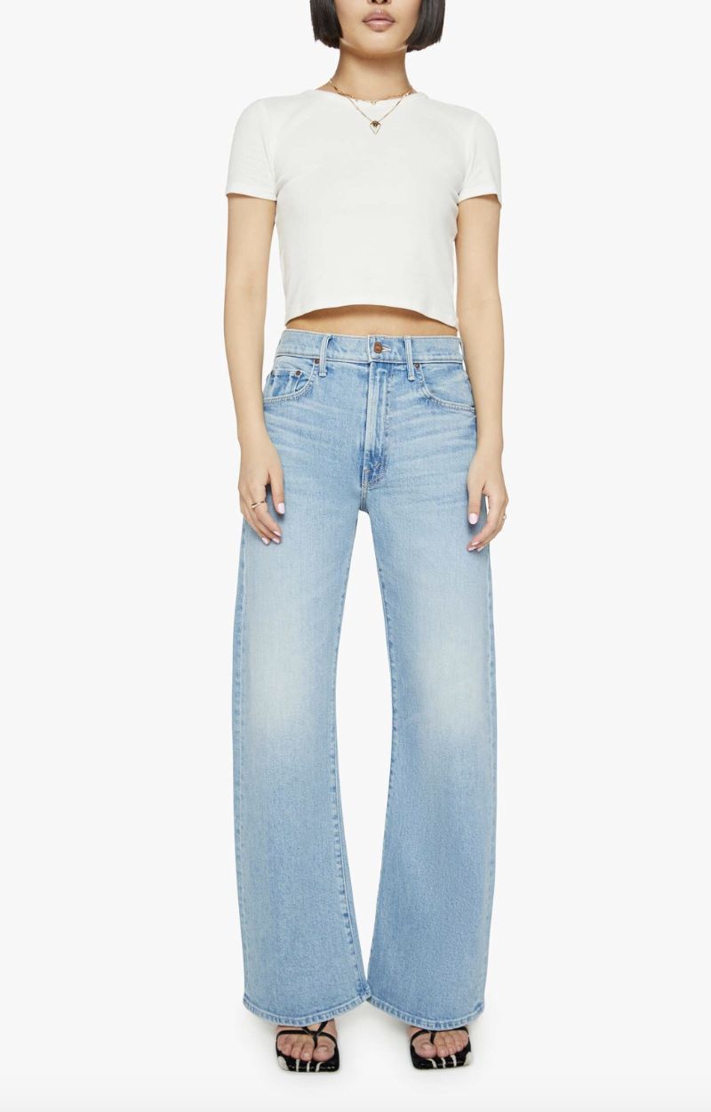 The Mother Lil&#39; Lasso Sneak Jean in Ivy League Cowboy