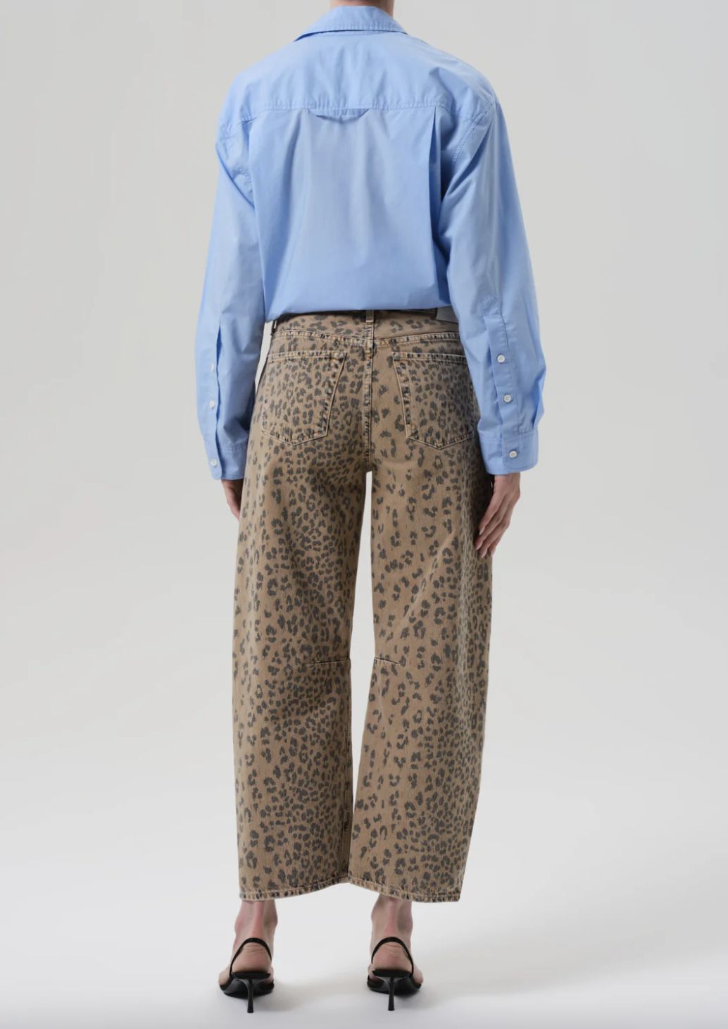 Citizens of Humanity Miro Relaxed Jean in Cheetah
