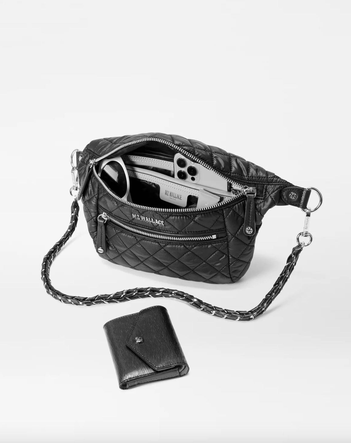 MZ Wallace Small Crosby Sling Bag In Dawn