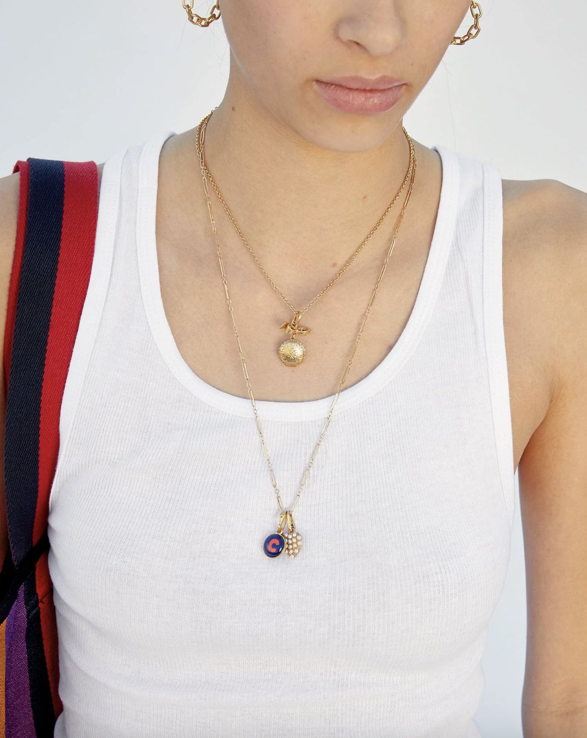 Clare V 24&quot; Paperclip Chain
