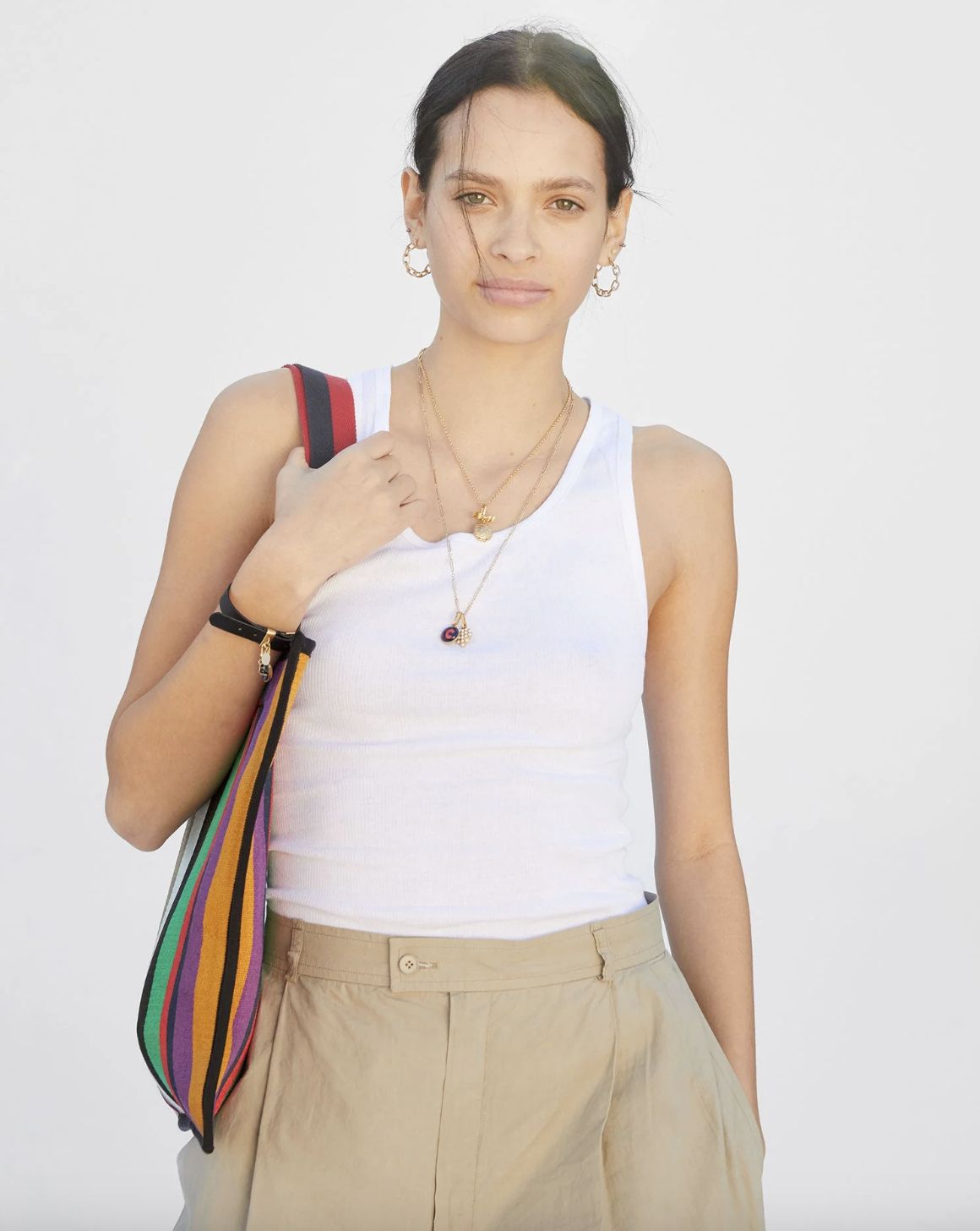 Clare V 24&quot; Paperclip Chain