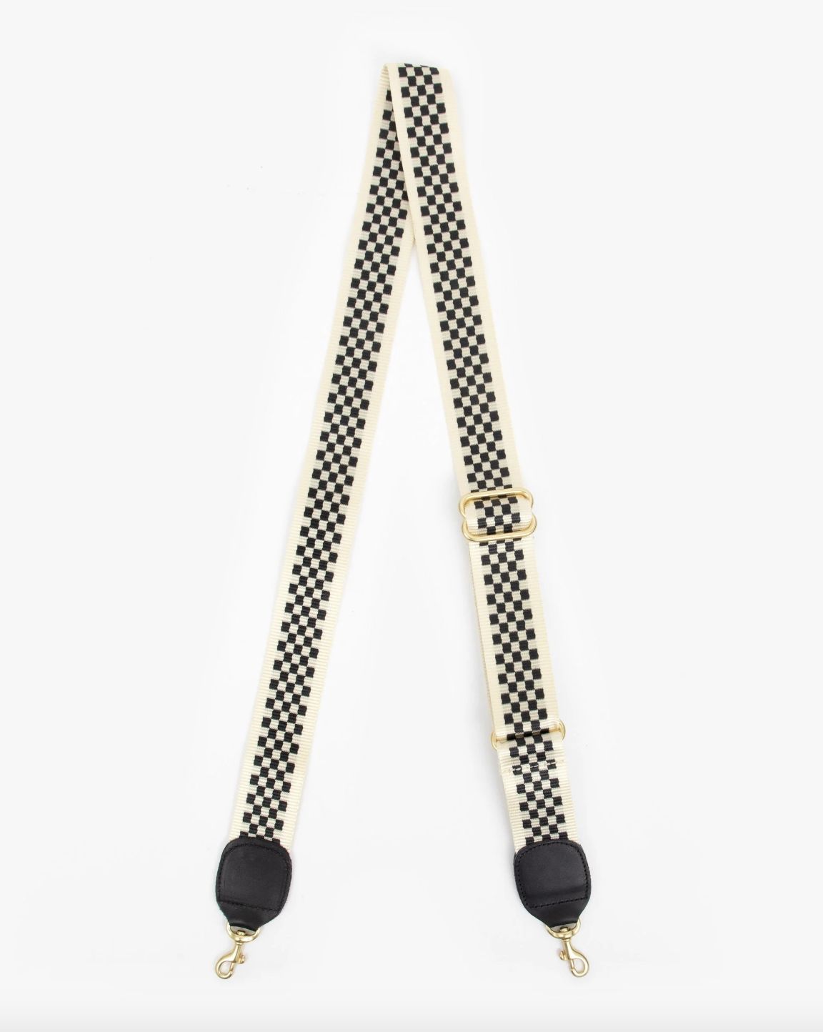 CV Checkered Crossbody Strap