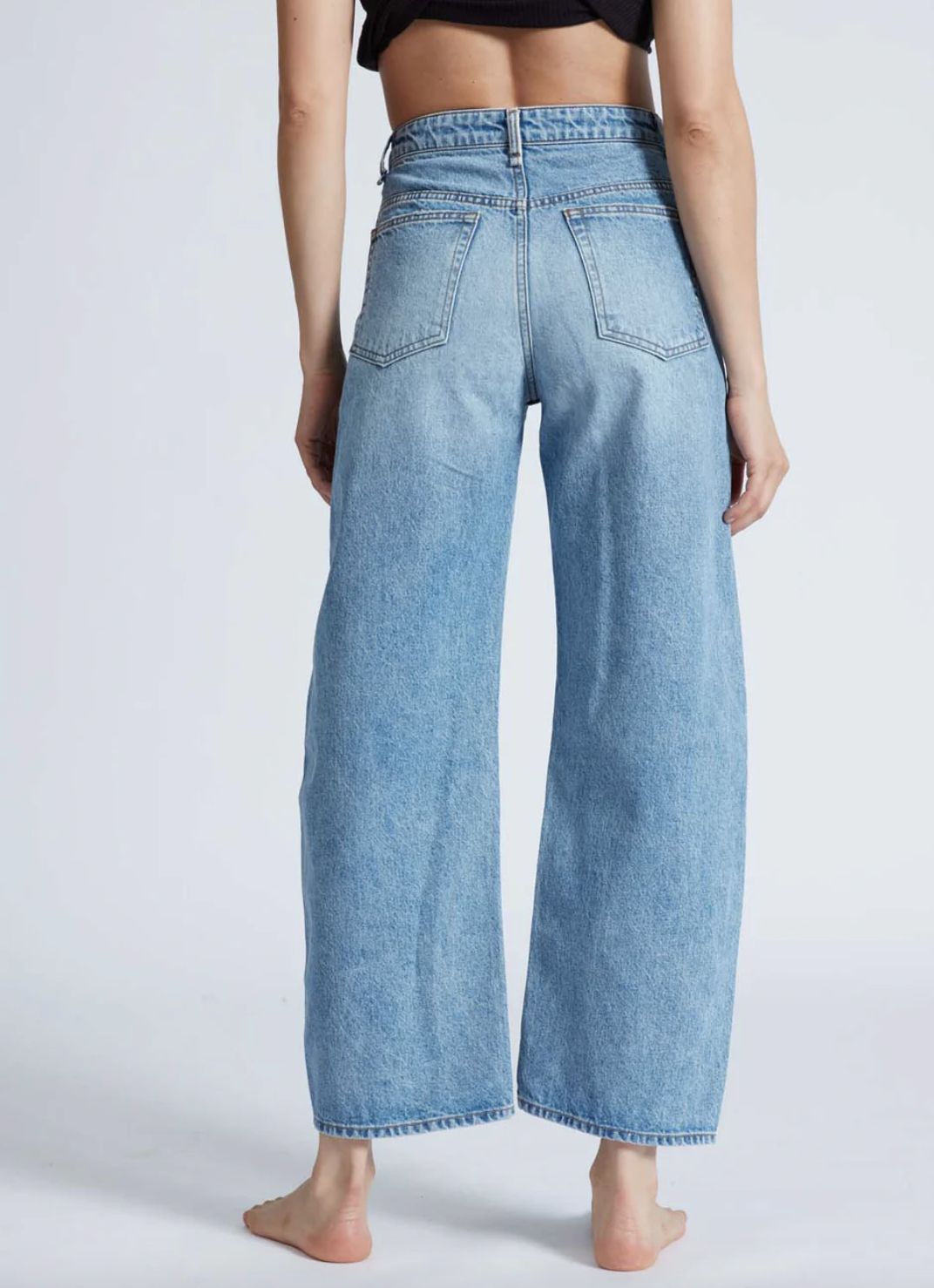 ASKK NY Twisted Barrel Jean in Blondie