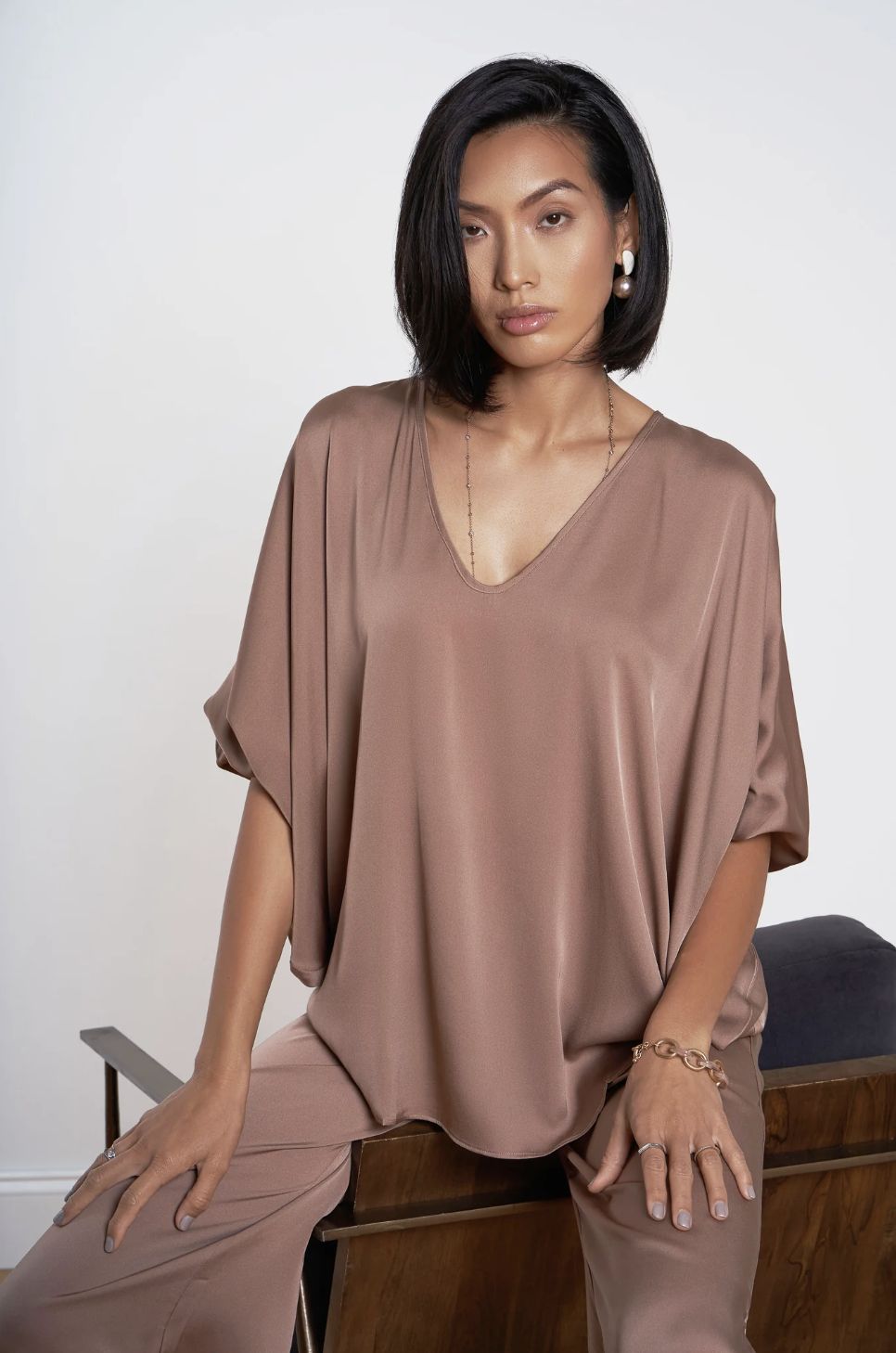 Nouvelle Silk Austin Blouse