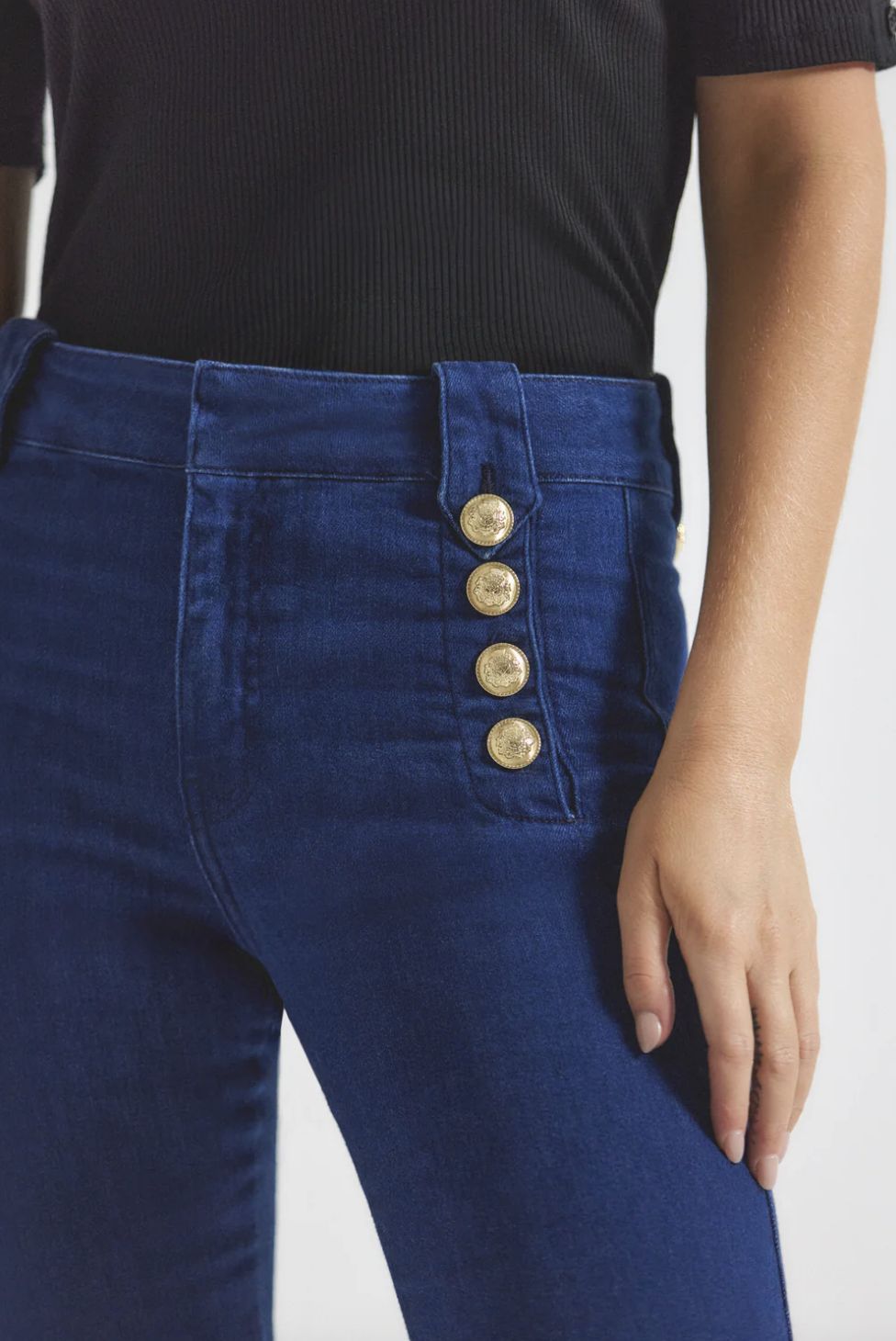 Derek Lam Robertson Crop Flare Jean