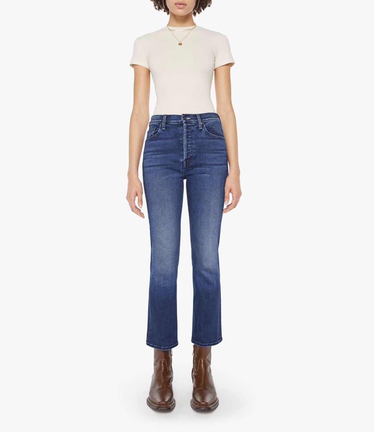 Mother The Tripper Ankle Jean in Homecoming High