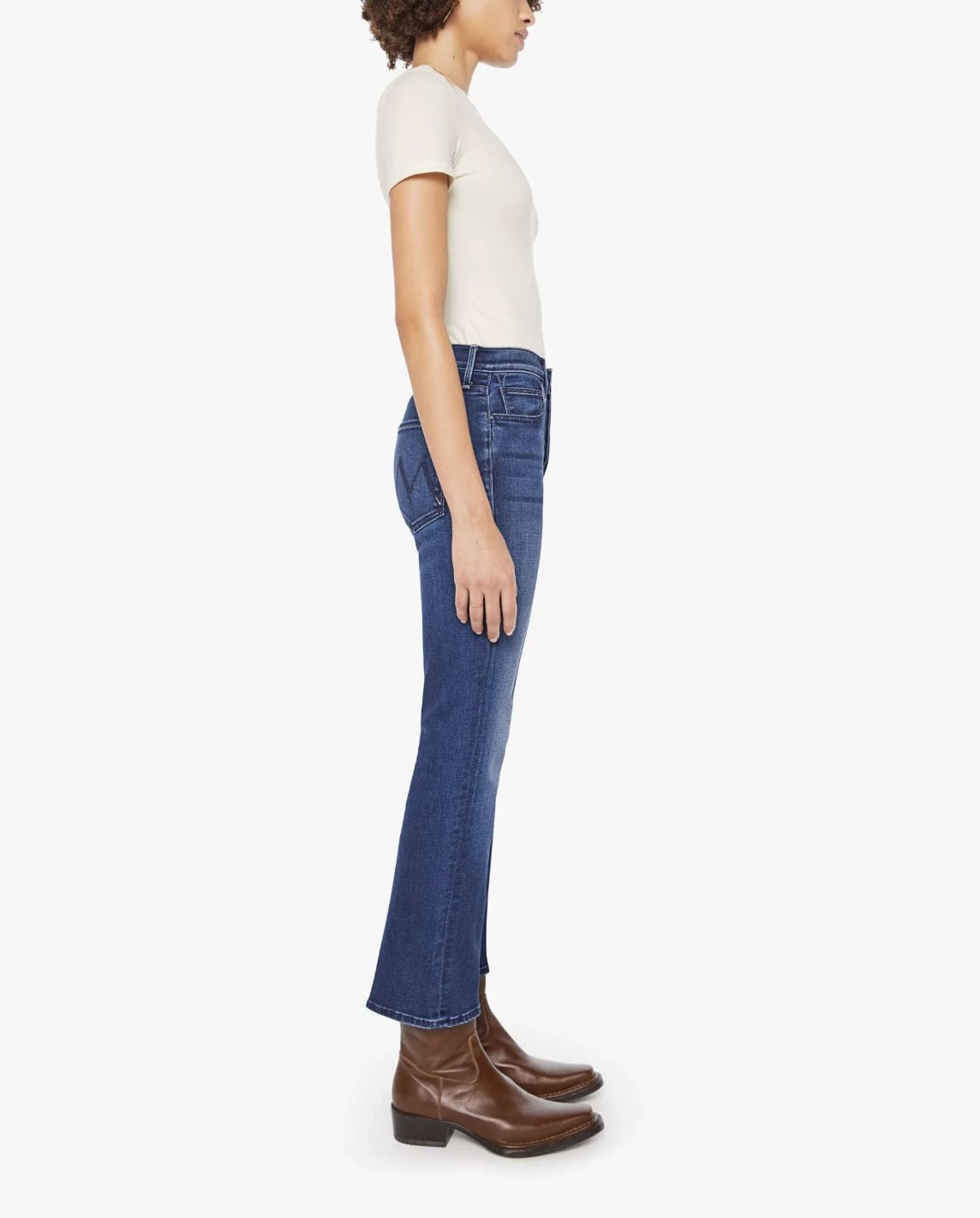 Mother The Tripper Ankle Jean in Homecoming High