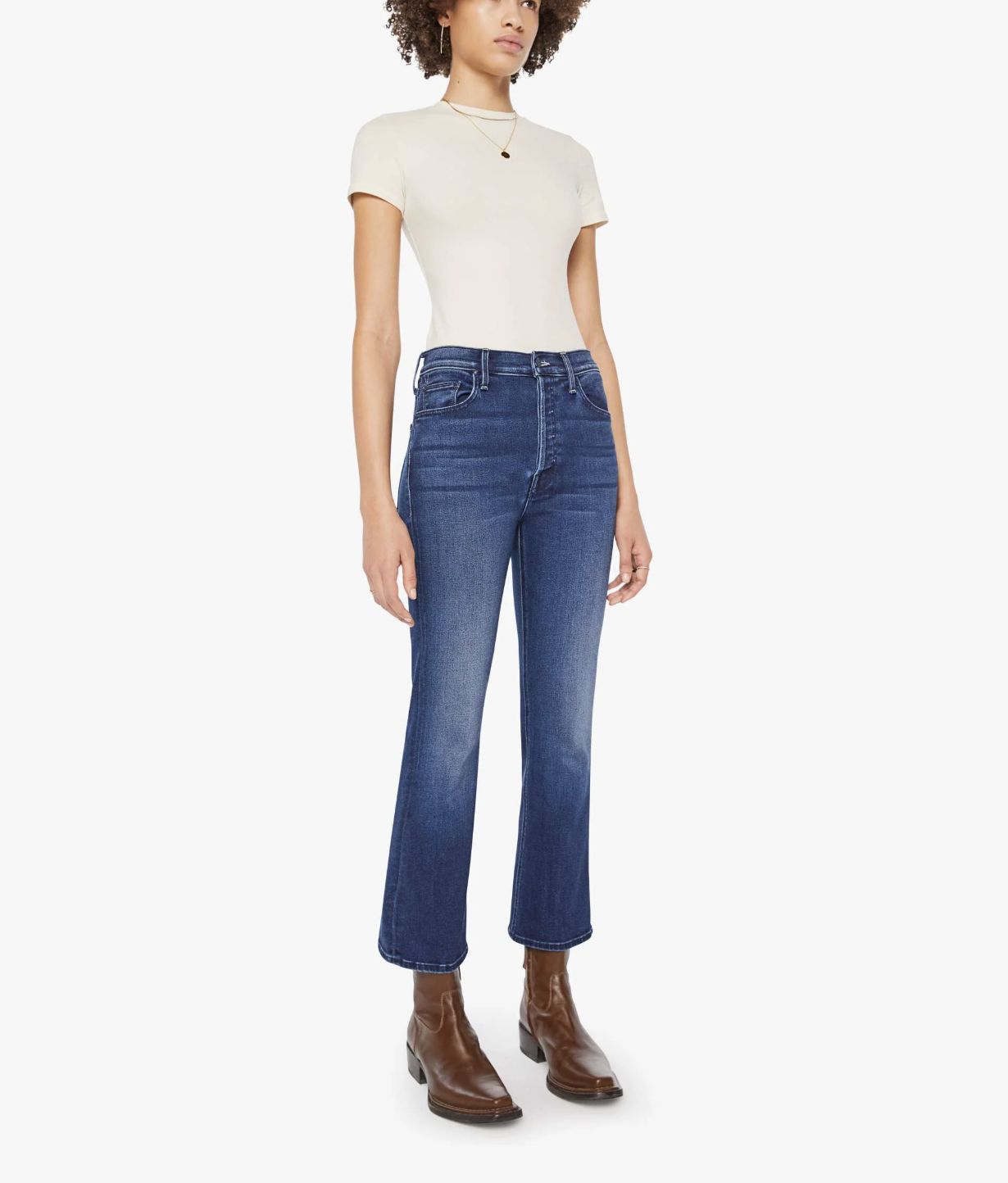 Mother The Tripper Ankle Jean in Homecoming High