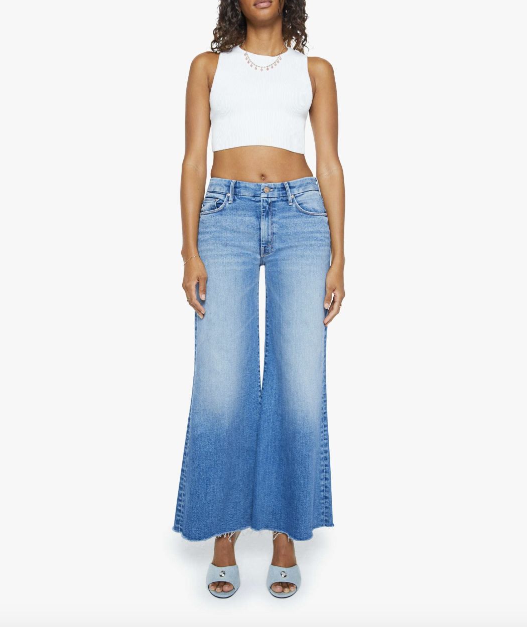 Mother The Roller Fray Jean in Fan Favorite
