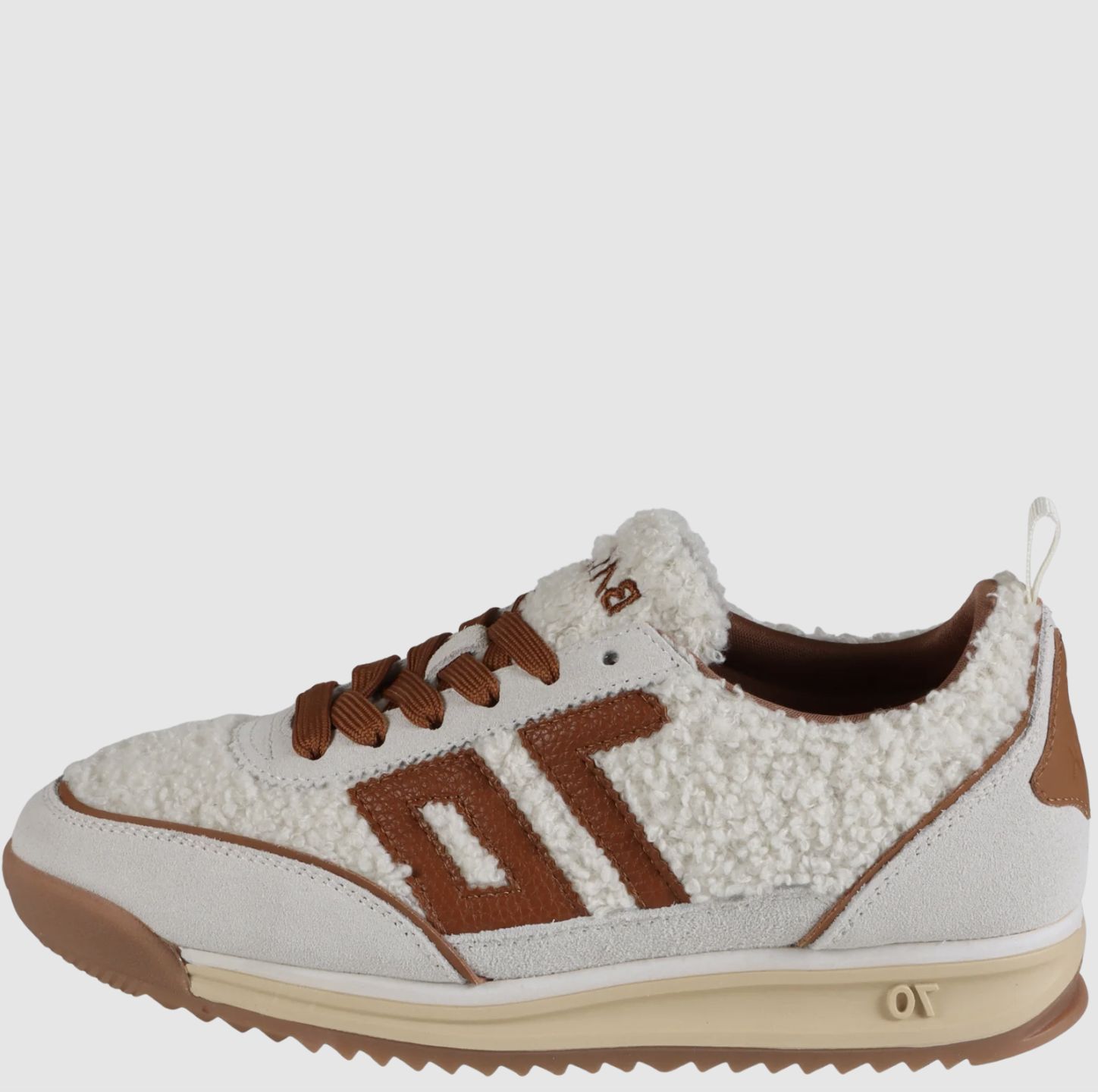 Back 70 FT Jogger in Milk Ice  Cuoio