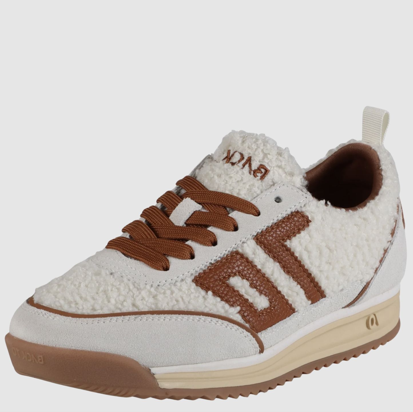 Back 70 FT Jogger in Milk Ice  Cuoio