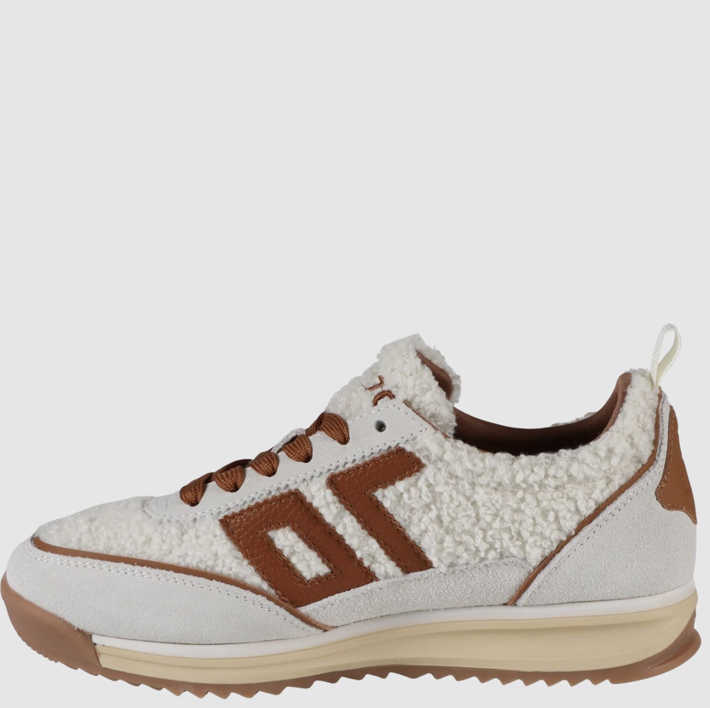 Back 70 FT Jogger in Milk Ice  Cuoio