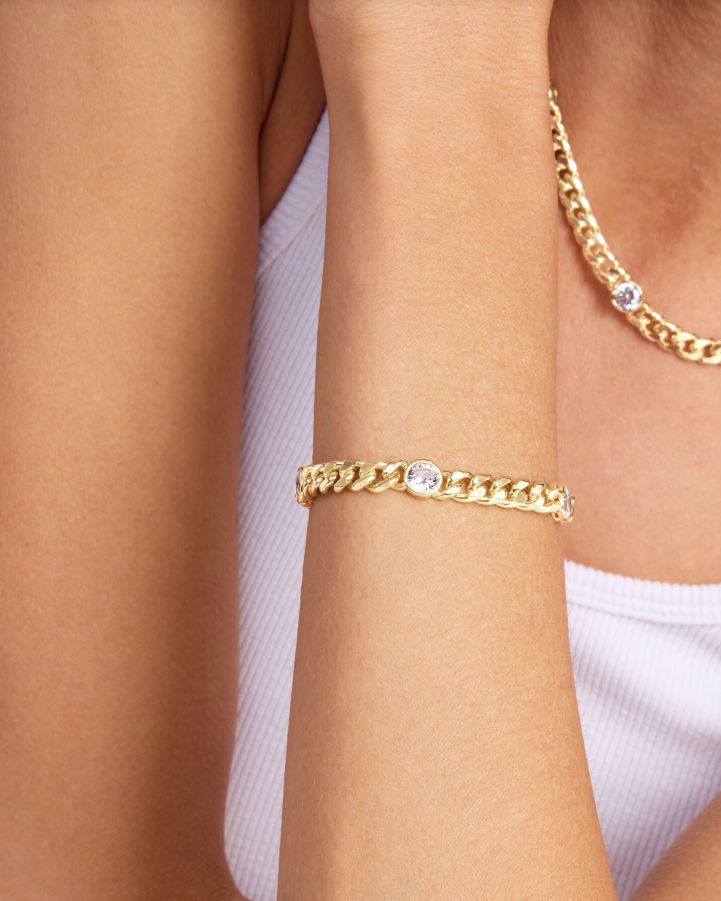 Melinda Maria Julian Diamond Bracelet