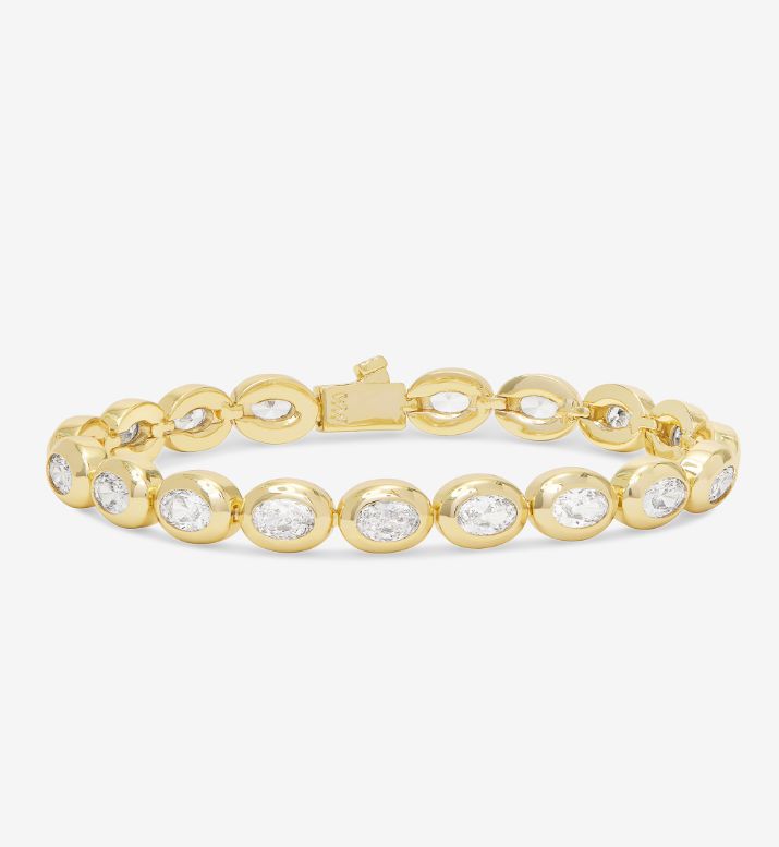 Melinda Maria She&#39;s A Boss Tennis Bracelet