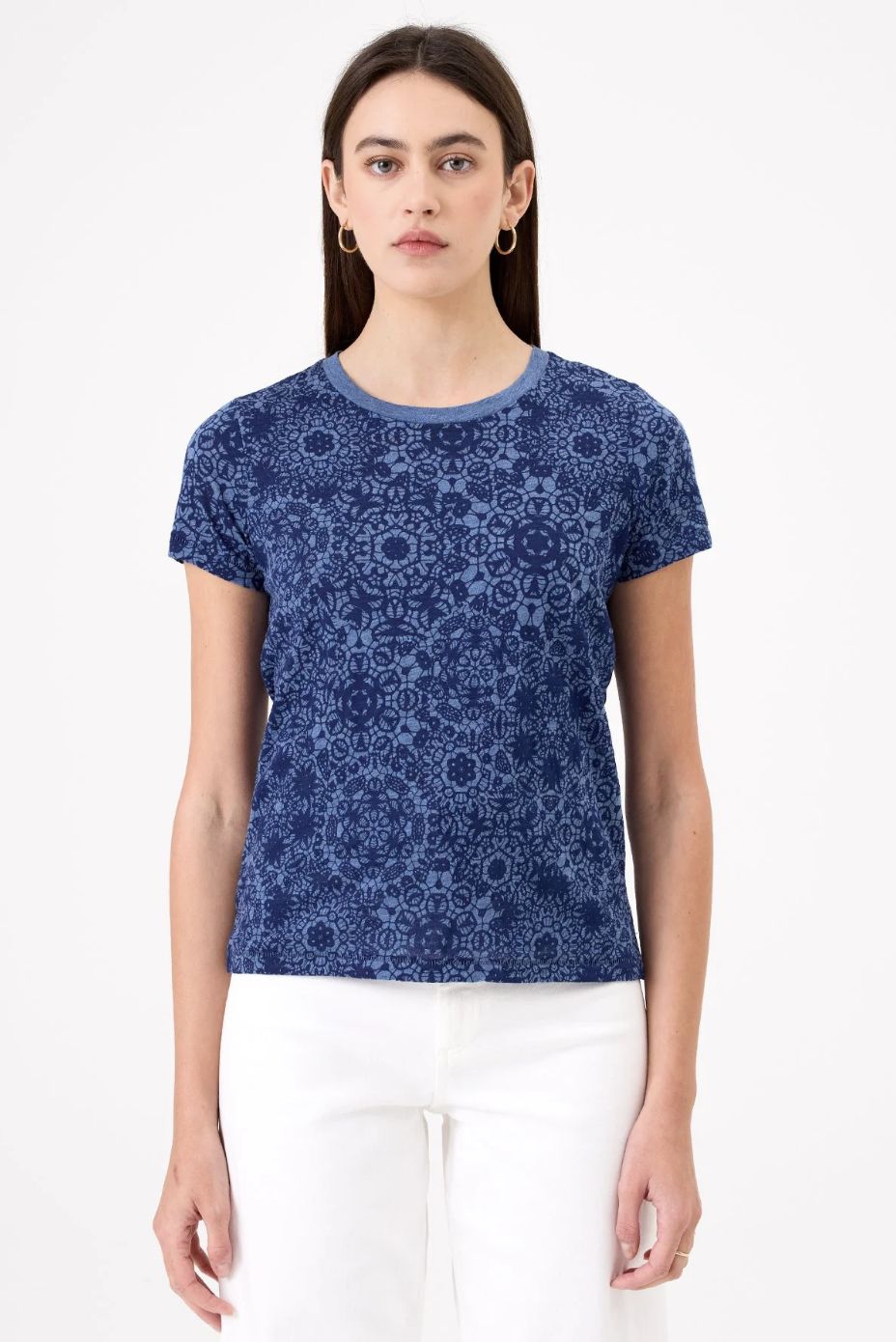 Goldie Lace Print Classic Tee