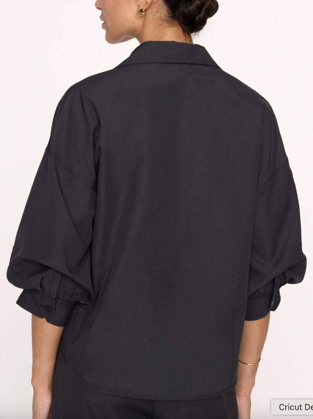 Brochu Walker Kate Shirt in Black Onyx