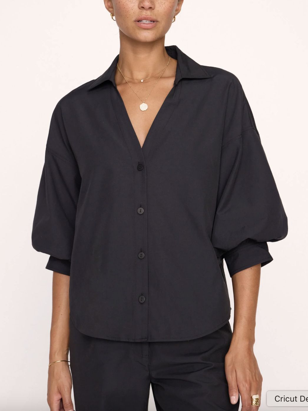 Brochu Walker Kate Shirt in Black Onyx