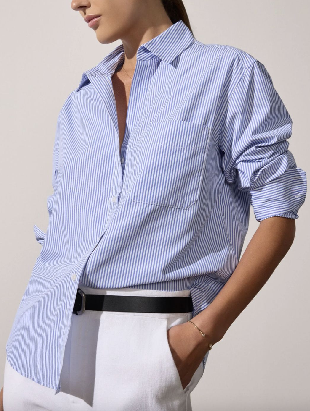 Brochu Walker Everday Shirt Blue Stripe