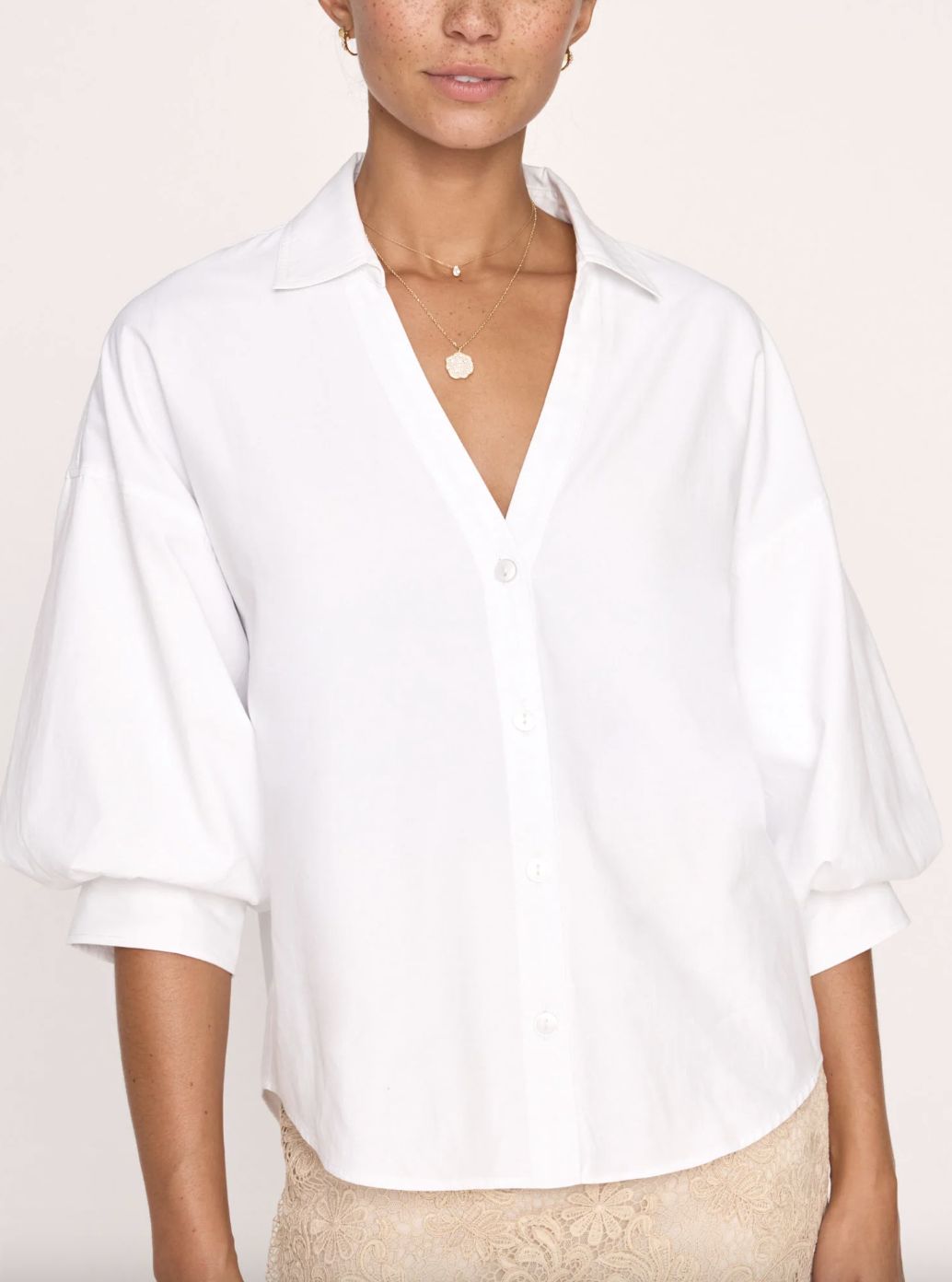Brochu Walker Kate Shirt in White