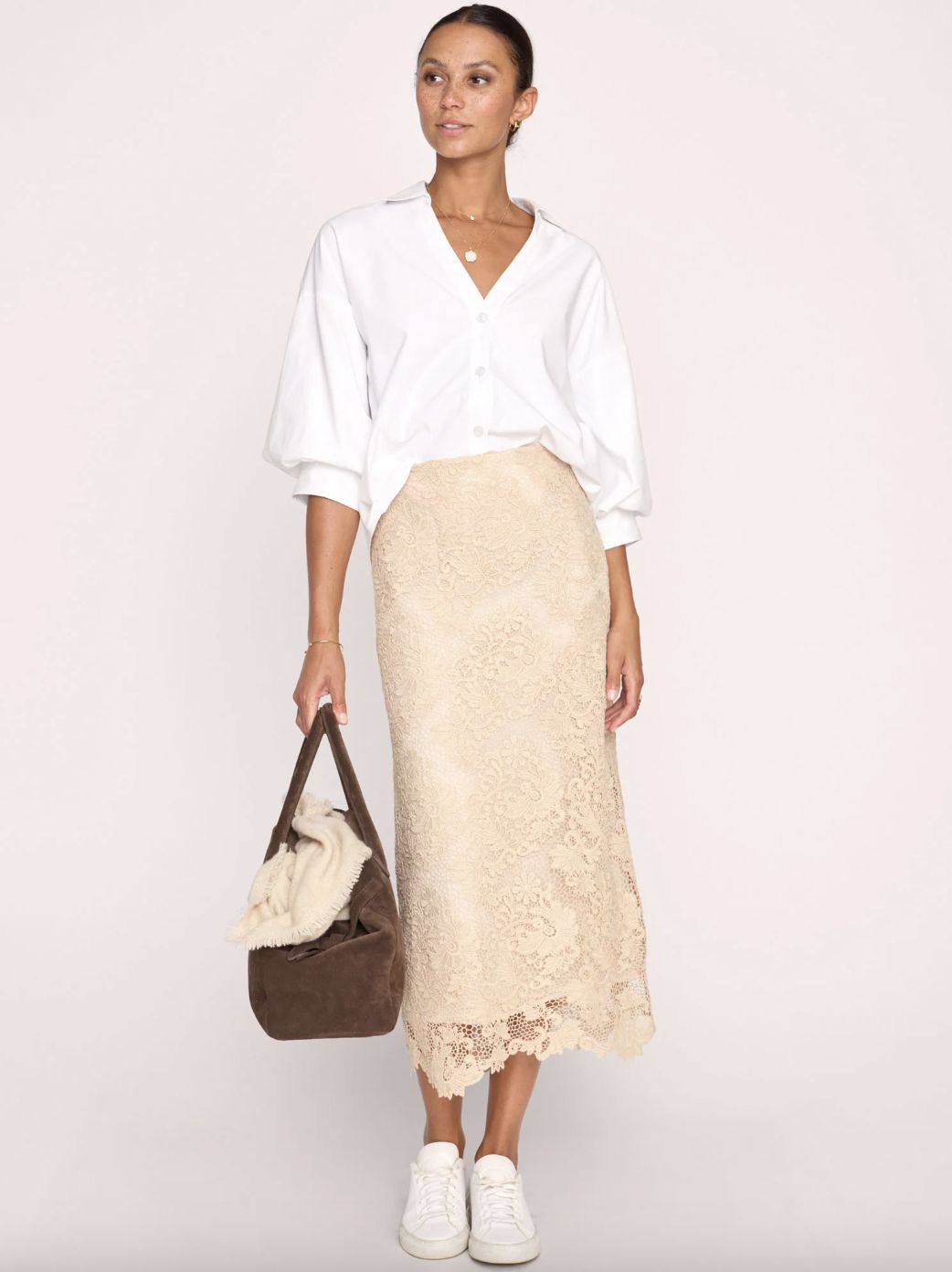 Brochu Walker Kate Shirt in White