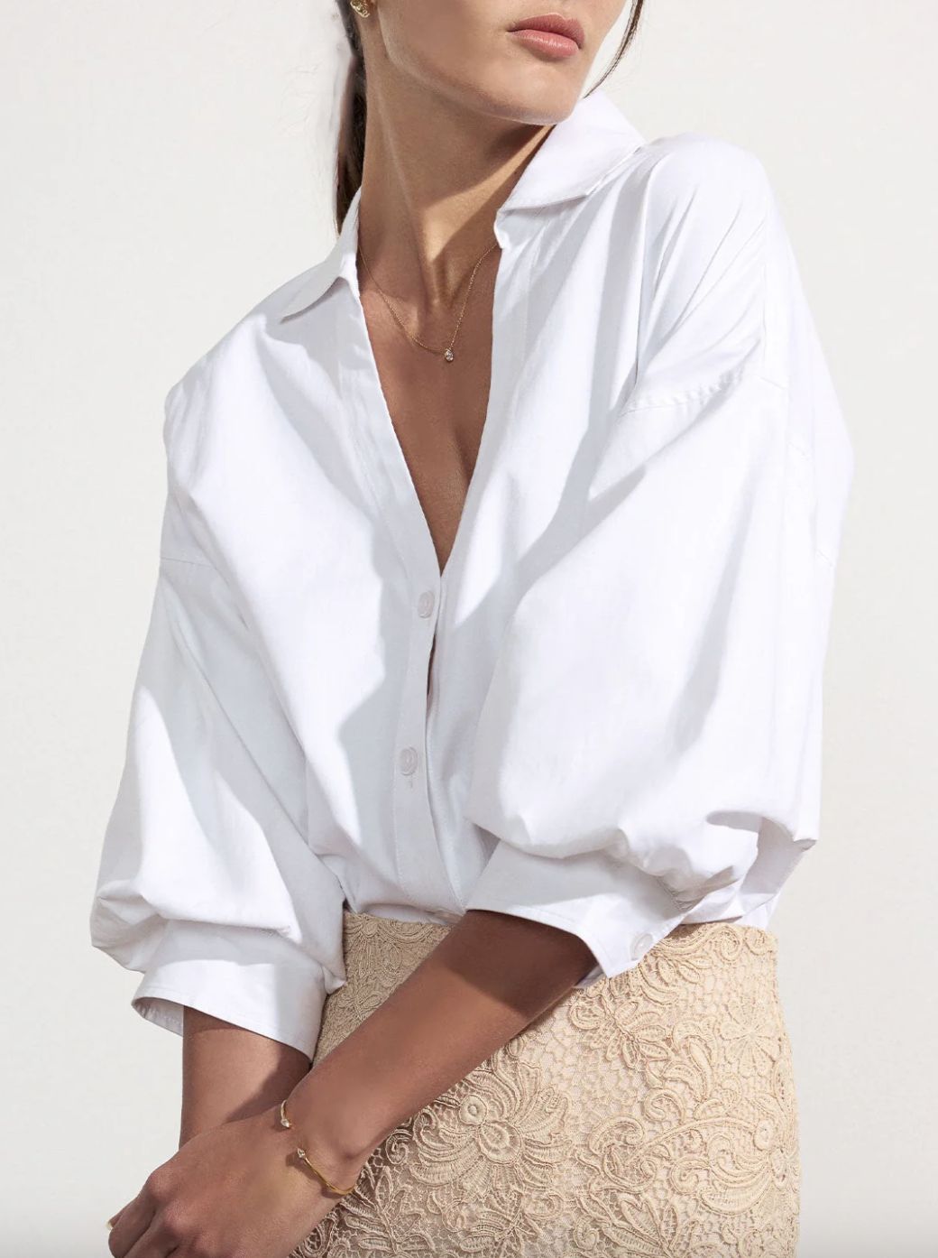 Brochu Walker Kate Shirt in White