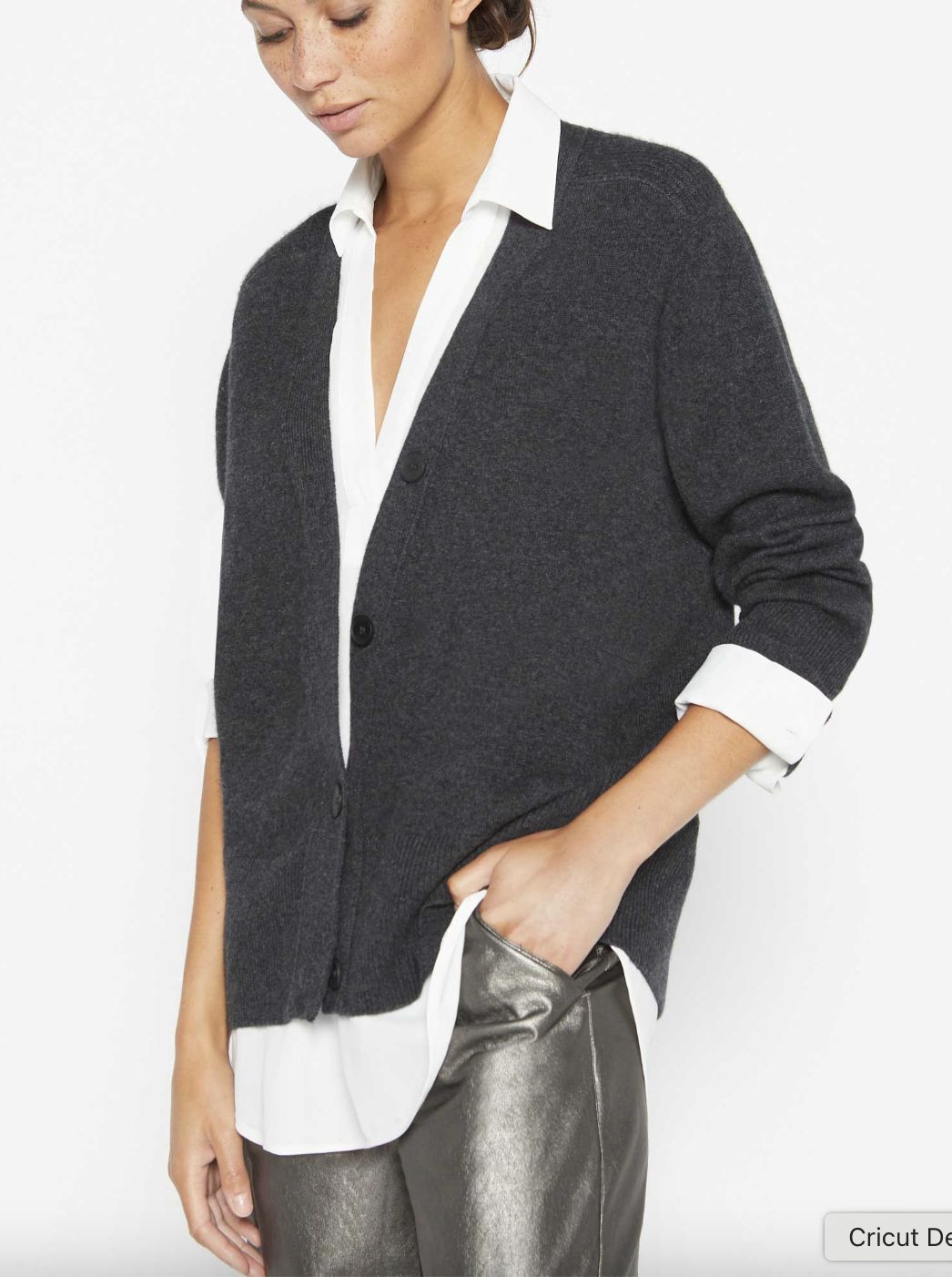 Brochu Walker Callie Layered Looker Cardigan