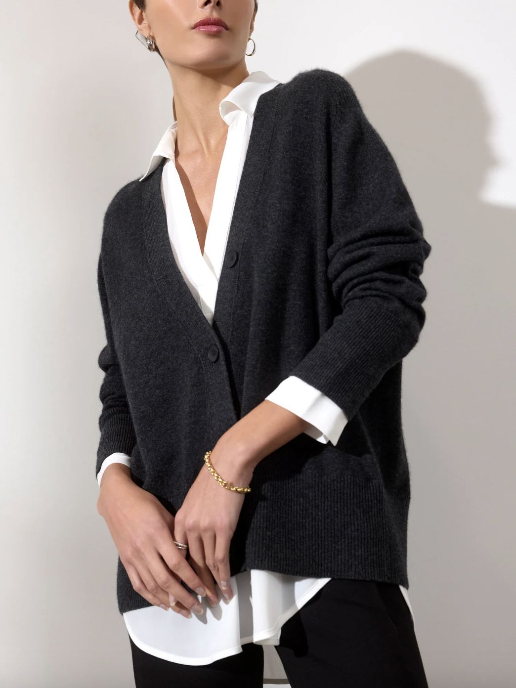 Brochu Walker Callie Layered Looker Cardigan