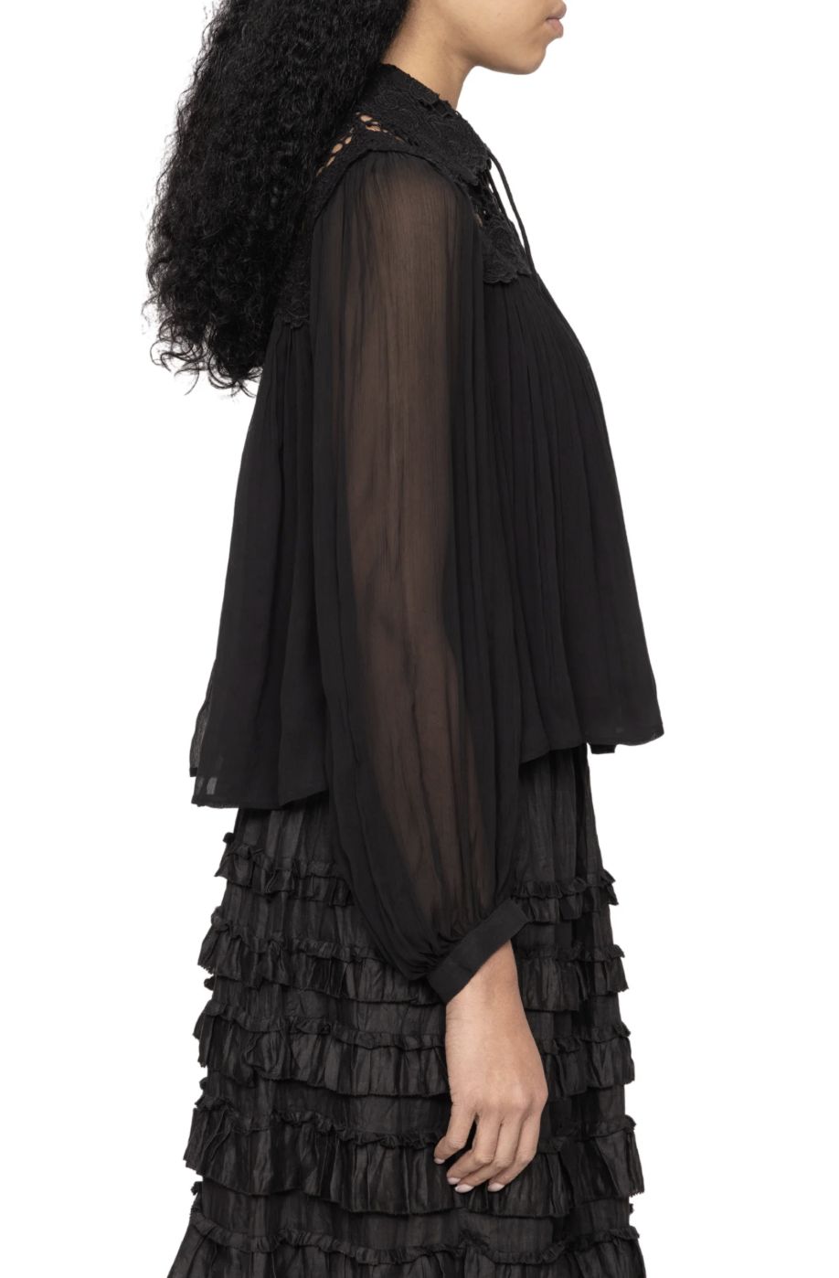 Sea-NY Daphne Lace Blouse