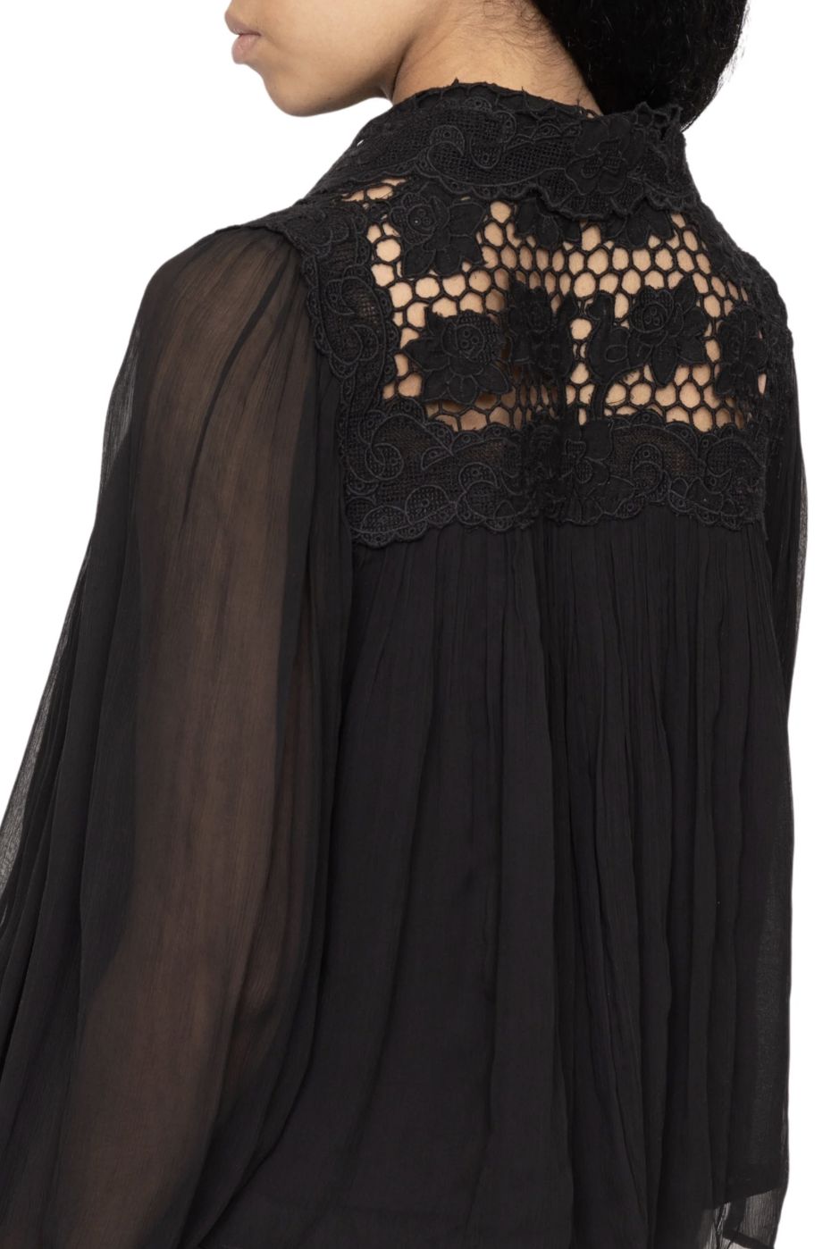 Sea-NY Daphne Lace Blouse