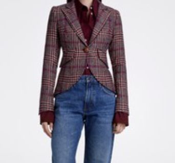 Smythe One Button Blazer