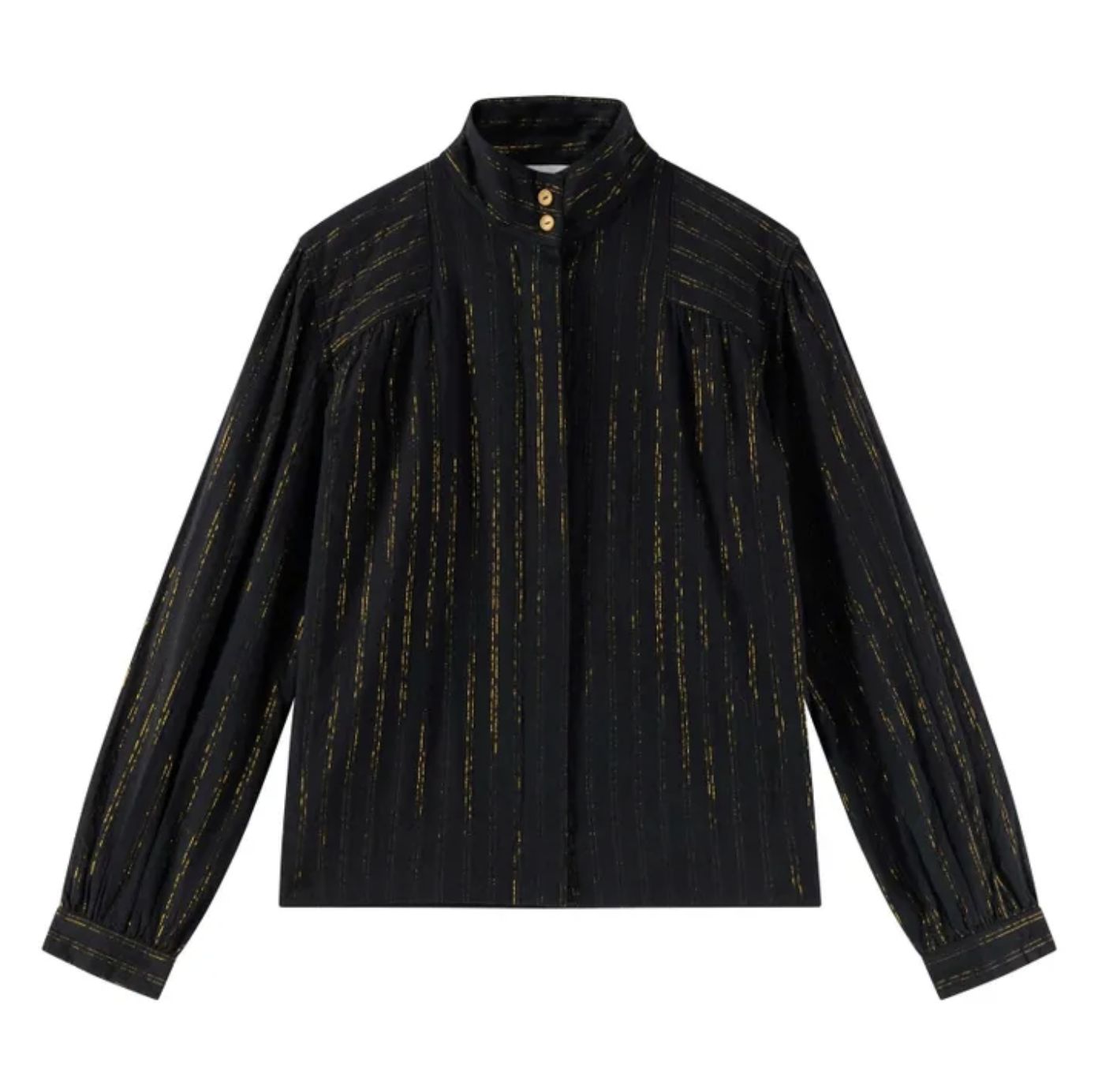 Leon &amp; Harper Chana Striped Lurex Blouse